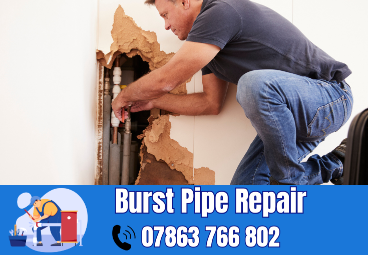 burst pipe repair Chapelford