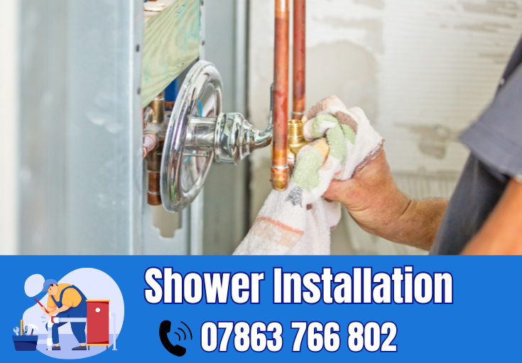 shower installation Chapelford